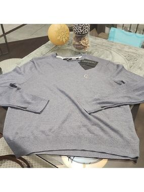 Ted Baker Cardiff Merino Wool Crew Neck Jumper Sweater xl fit new